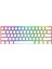 K630W-RGB Dragonborn Blue Switch%60 Tr Q Beyaz Mekanik Kablolu Gaming (Oyuncu) Klavye 1