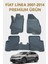 Fiat Linea 2004-2017 Uyumlu 3D Oto Paspas Premium 2