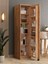 Kuzeylife Novens Çok Amaçlı Erzak-Kiler Dolabı Tek Kapaklı Çam 2