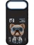 iPhone 17 Air Uyumlu Gözlük Fermuar Rich Köpek Detaylı Nakış Işlemeli Kabartmalı Cool Cute Kılıf 1