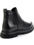 Siyah Hakiki Deri Erkek Bot & Bootie E02905004240 3