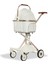 Depomix Eurodog Katlanabilir Köpek Arabası Beyaz 80,5X48,5X112 cm 1