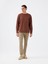 Kahverengi Erkek Sweatshirt LF2037183 2