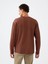 Kahverengi Erkek Sweatshirt LF2037183 3