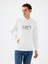 Regular Fit Beyaz Erkek Sweatshirt LF2041153 1