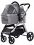 Depomix Eurodog Katlanabilir Köpek Arabası Gri 78X58X106 cm 1