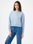 Açık Mavi Kadın Sweatshirt LF2041105 1