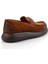 Taba Hakiki Deri Erkek Loafer Ayakkabı E01901600402 3