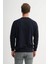 Dynamic Regular Fit Mevsimlik 3 Iplik Lacivert Erkek Sweatshirt 53320 3