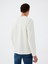 Beyaz Erkek Sweatshirt LF2037183 3