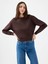 Kahverengi Kadın Sweatshirt LF2041105 1