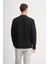 Siyah Erkek Sweatshirt 53420 3