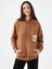 Kahverengi Kadın Sweatshirt LF2040768 1