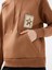 Kahverengi Kadın Sweatshirt LF2040768 5