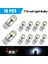 30PCS 6000K Canbus T10 168 194 W5W Dome Lisans Yan Işaretleyici LED Ampul Beyaz (Yurt Dışından) 5