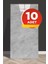 10 Adet, 30X60 cm Açık Gri Mermer Desenli Kendinden Yapışkanlı Seramik Köpük Banyo Pvc Duvar PANELI-M088 1