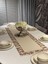 Keten Rosa Desen Runner 40X140 cm 4