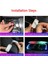 Rgb Flama Araba Ön Cam LED Iç Ortam Işığı Müzik Ritim Flaş Neon Otomatik Arka Cam Atmosfer Lambası (Yurt Dışından) 3