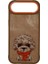 iPhone 17 Air Uyumlu 3D Göz Köpek Detaylı Gerçek Nakış Işlemeli Kabartmalı New Big Eyes Kılıf 1