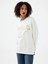 Beyaz Kadın Sweatshirt LF2040718 1