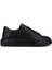 Erkek Hakiki Deri Siyah/siyah Sneakers & Spor Ayakkabı 1166 25501 Erk Ayk SK25-26 Sıyah Dr/sıyah 1