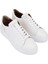 Erkek Hakiki Deri Beyaz Sneakers & Spor Ayakkabı 1166 25501 Erk Ayk SK25-26 Beyaz 2