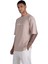 Erkek Kısa Kollu Siyah Renkli, Baskılı, Dokuma Regular Fit T-Shirt 3