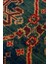 Cadis Kdm 01 Navy Red Vintage El Emeği Yüksek Kara Tezgah Halısı 4