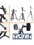 Telefon ve Fotoğraf Makinası Takılabilen Bluetooth Kumandalı 146 cm Tripod 2