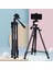 Telefon ve Fotoğraf Makinası Takılabilen Bluetooth Kumandalı 146 cm Tripod 3