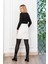 Miss Vina Pul Detyaylı Buklet Kumaş Mini Etek 6815 4