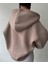 Kadınlar Için Sonbahar ve Kışlık Kapüşonlu Uzun Kollu V Yakalı Sweatshirt (Yurt Dışından) 2