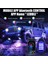 8 Pods Rgb LED Kaya Işıkları Kiti Kamyon Atv Utv Suv Için Bluetooth Uygulama Kontrolü ile Çok Molor Neon Light Pod (Yurt Dışından) 2