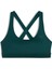 Cloudspun Bra Mid Kadın Yeşil Bisiklet Yaka Sporcu Sütyeni 1