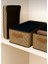 1 Adet Çelik Çerçeveli Katlanabilir Dolap Içi Raf Düzenleyici 25X45X20CM Krem Gardırop Organizer 1