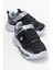 Bağcıklı Cırtlı Çocuk Spor Ayakkabı; Siyah Füme 1