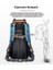 Ovozı Açık Sırt Çantası Yürüyüş Çantası Yürüyüş Spor Çantası Büyük Kapasiteli Seyahat Çantası (Yurt Dışından) 4