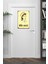 Lütfen Sessiz Hemşire Retro DRTR0092 Ahşap Mdf Tablo 3