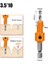 7pcs Altıgen Shank Ahşap Karşı Kafalar Matkap Gizli Vidalı Delik Çift Kenarlı Sondaj Sayacı Kafa Matkap (Yurt Dışından) 4