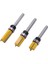 15PCS 1/4 Inç Floş Trim Yönlendirici Bit Desen Bit Üst ve Alt Yatak 1/2 Inç Bıçak Şablonu Kenarı (Yurt Dışından) 2