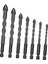 7pcs Hex Shank Matkap Bitleri Yakacak Odun El Matkap Konisi Çok Amaçlı Sondaj Biti Baskalı Matkap Bitliği Tile Matkap Bit (Yurt Dışından) 1