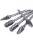 20PC 4 Inç Uzunluğunda Çift Kesilmiş Tungsten Katı Karbür Döner Çapak Seti 1/8 Inç (3mm) Şaft Bükülme Matkap Ucu Döner Aletler (Yurt Dışından) 5