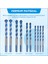 10PCS Tungsten Karbür Duvar Matkap Bit Seti Metal Çelik Porselen Seramik Tile Beton Tuğla Plastik Ahşap (6 8 10 12MM) (Yurt Dışından) 5