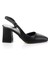 Siyah Kadın Klasik Topuklu Ayakkabı K01140004409 1