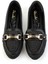 Siyah Kadın Loafer Ayakkabı K01688011109 4