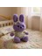 Çiçek Elbiseli Tavşan 30 cm Peluş Oyuncak 1