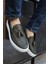 Loafer-X Günlük Erkek Loafer Ayakkabı Haki 3