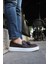 Loafer-X Günlük Erkek Loafer Ayakkabı Kahve 4