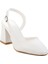 Beyaz Kadın Klasik Topuklu Ayakkabı K01140004409 2
