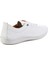 Beyaz Hakiki Deri Kadın Casual Ayakkabı K01331825103 3